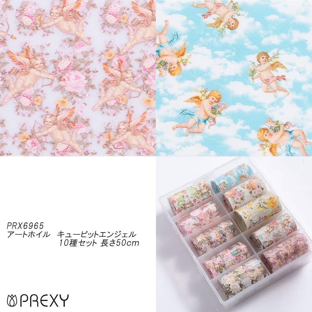 ART FOIL CUPID ANGEL SERIES 10PC BOX SET PRX6965