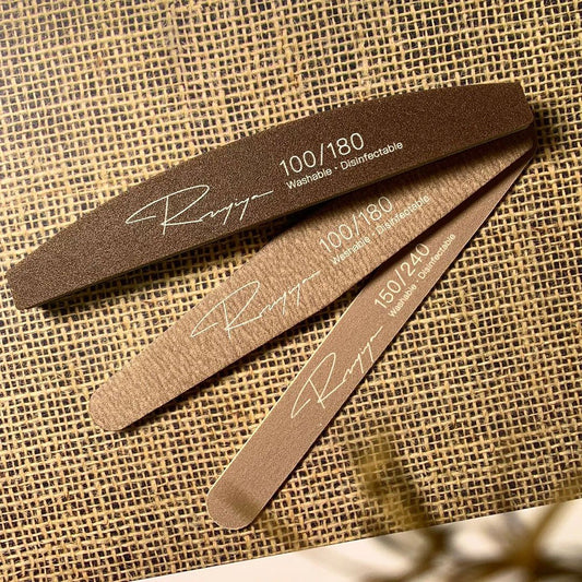 RUYIYA FILE 100/180 GRIT (MILK COFFEE)