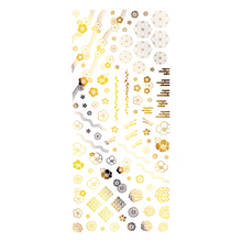 Load image into Gallery viewer, TSUMEKIRA FOIL JAPANESE PATTERN GOLD | SG-HWG-101