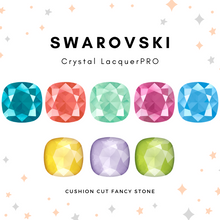 Load image into Gallery viewer, SWAROVSKI CRYSTAL SHINY LACQUER EFFECTS 4470 CUSHION CUT FANCY STONE