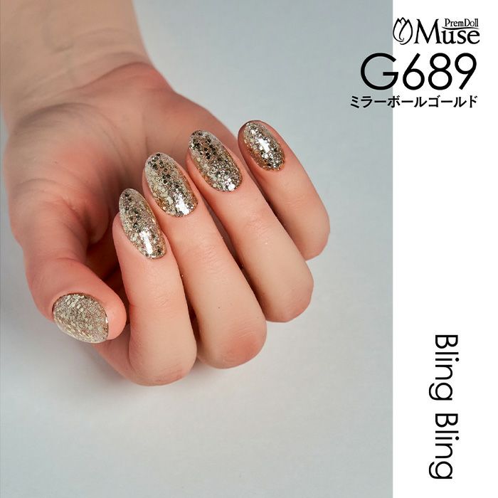 PREMDOLL MUSE G689 MIRROR BALL GOLD