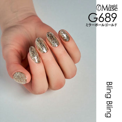 PREMDOLL MUSE G689 MIRROR BALL GOLD