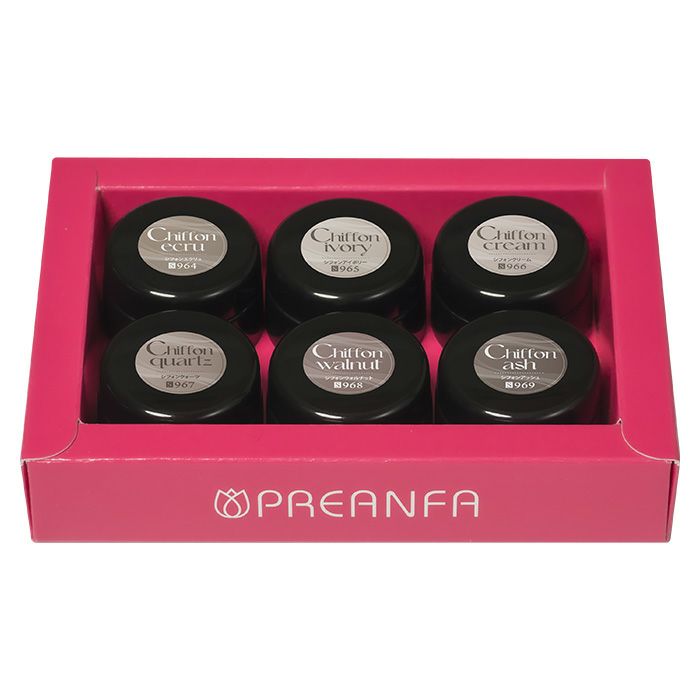 PREGEL COLOR EX SILK CHIFFON SERIES