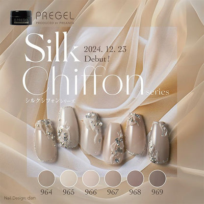PREGEL COLOR EX SILK CHIFFON SERIES