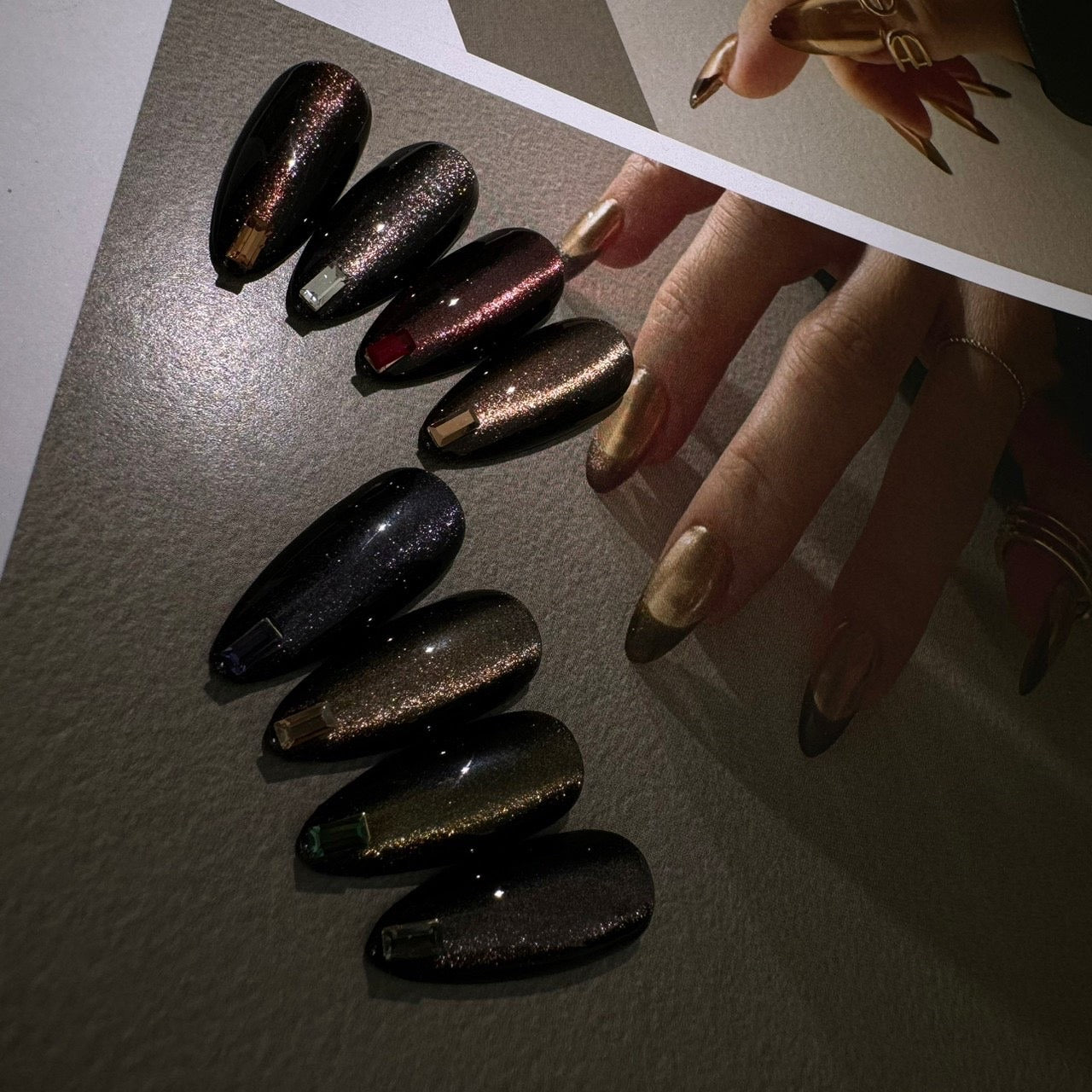 MIDDLE BY RUYIYA × BENBE.C - BIRKIN CAT EYE GEL SET