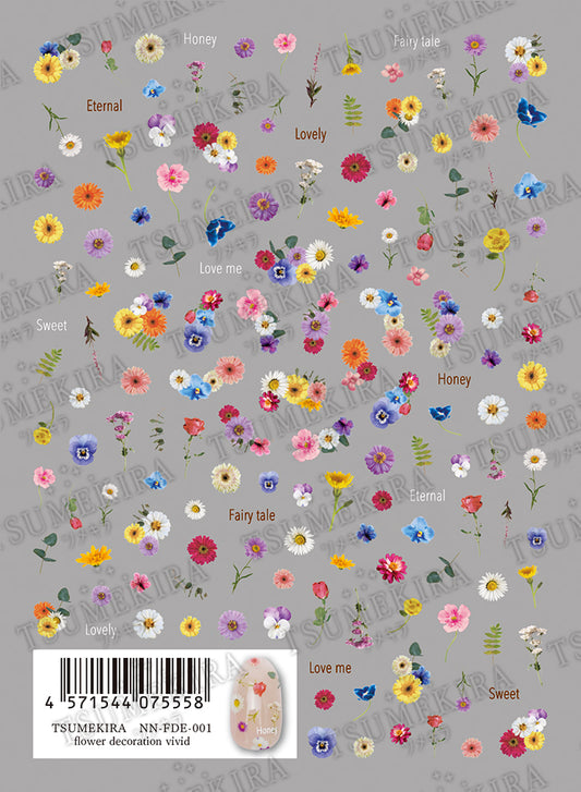 TSUMEKIRA FLOWER DECORATION VIVID | NN-FDE-001