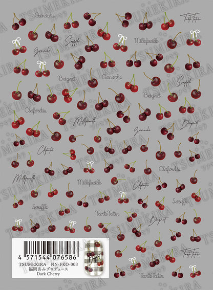 TSUMEKIRA AMI FUKUOKA × DARK CHERRY | NN-FKO-003