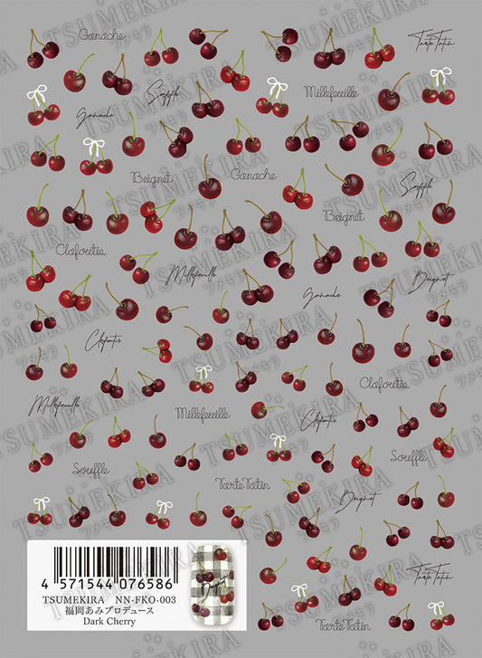 TSUMEKIRA AMI FUKUOKA × DARK CHERRY | NN-FKO-003