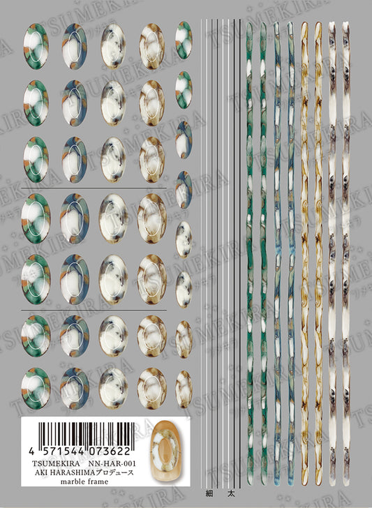 TSUMEKIRA AKI HARASHIMA × MARBLE FRAME | NN-HAR-001