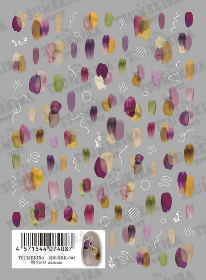 TSUMEKIRA ABSTRACT PAINT AUTUMN | NN-NRK-003