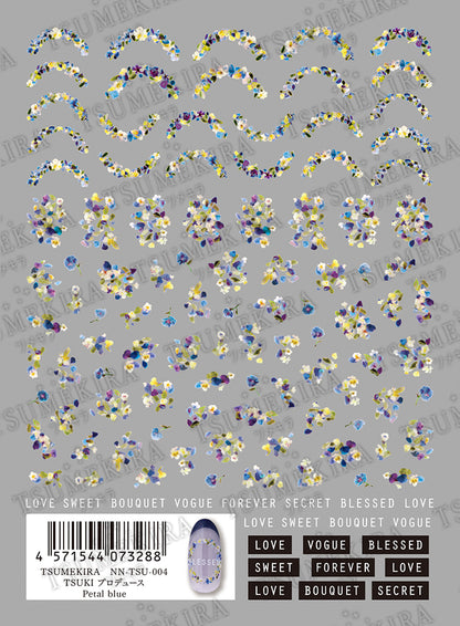 TSUMEKIRA TSUKI × PETAL BLUE | NN-TSU-004