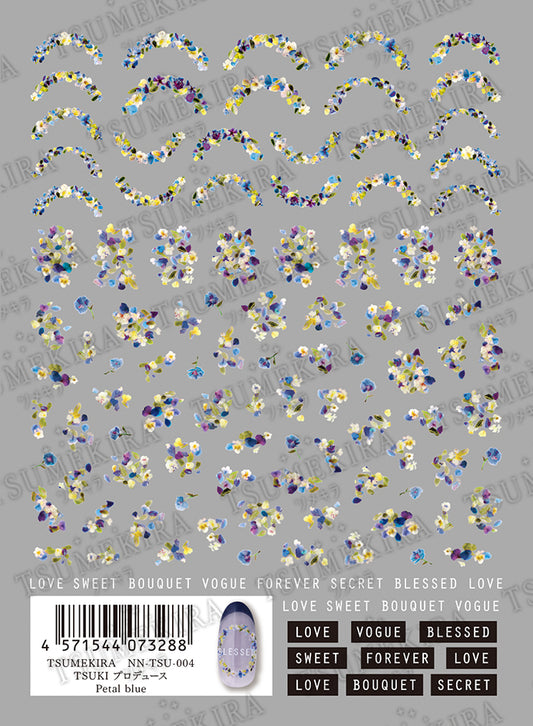 TSUMEKIRA TSUKI × PETAL BLUE | NN-TSU-004