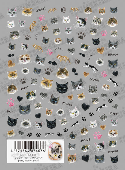 TSUMEKIRA URANAKA RIKA × PURR, MEOW, YOWL  | NN-URA-009