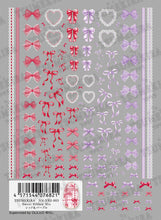 Load image into Gallery viewer, TSUMEKIRA SWEET RIBBON MIX (RED &amp; PURPLE) | NN-YRS-003
