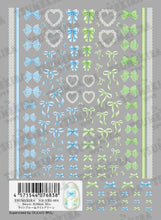 Load image into Gallery viewer, TSUMEKIRA SWEET RIBBON MIX (BLUE &amp; GREEN) | NN-YRS-004
