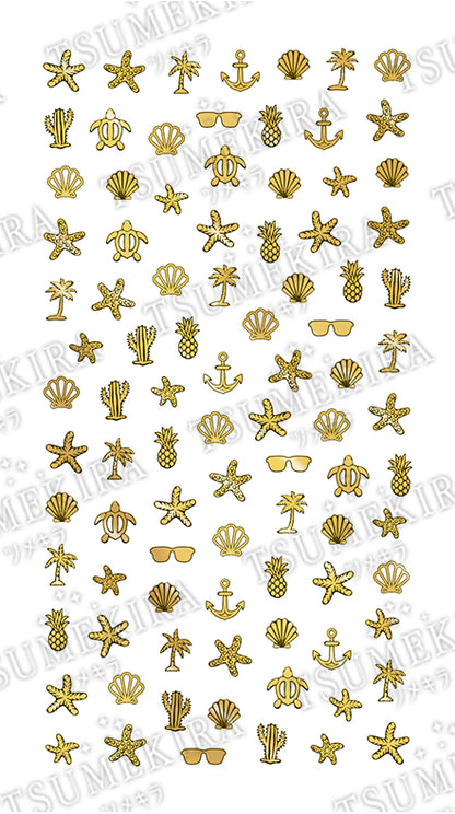 TSUMEKIRA 【NOBLE】  SUMMER PARTS GOLD | NO-SMP-001