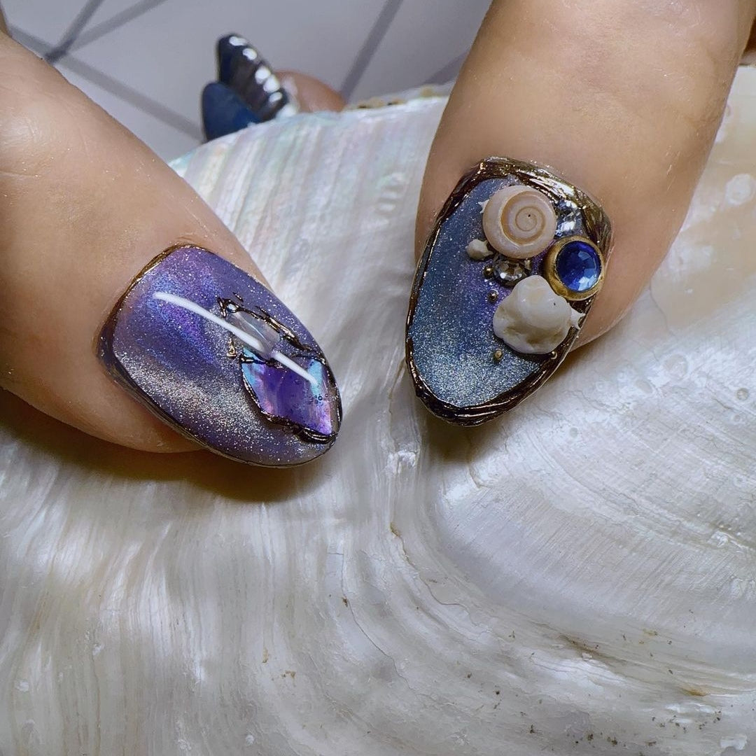 MIDDLE BY RUYIYA - SHIMMER CAT EYE GEL SET