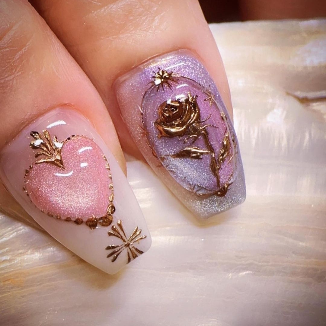 MIDDLE BY RUYIYA - SHIMMER CAT EYE GEL SET