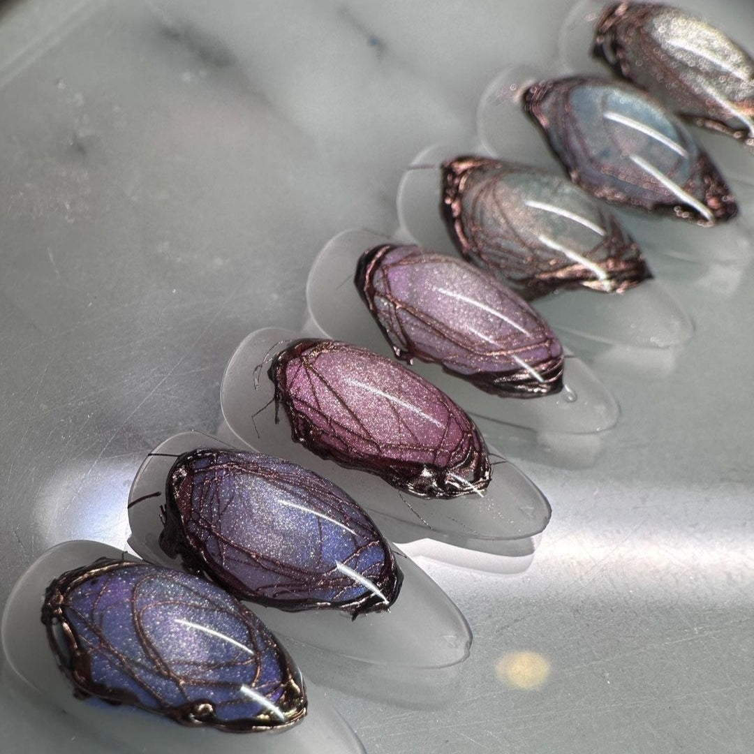 MIDDLE BY RUYIYA - SHIMMER CAT EYE GEL SET