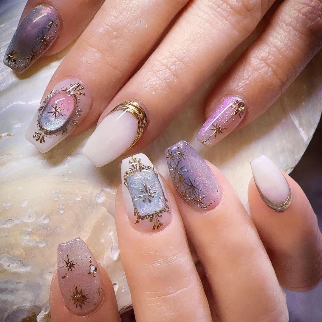 MIDDLE BY RUYIYA - SHIMMER CAT EYE GEL SET