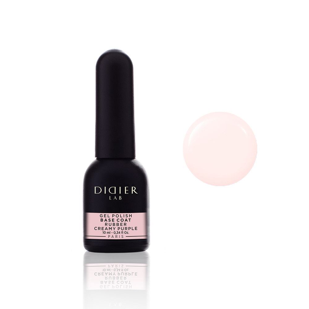 DIDIER LAB RUBBER BASE COAT - CREAMY PURPLE