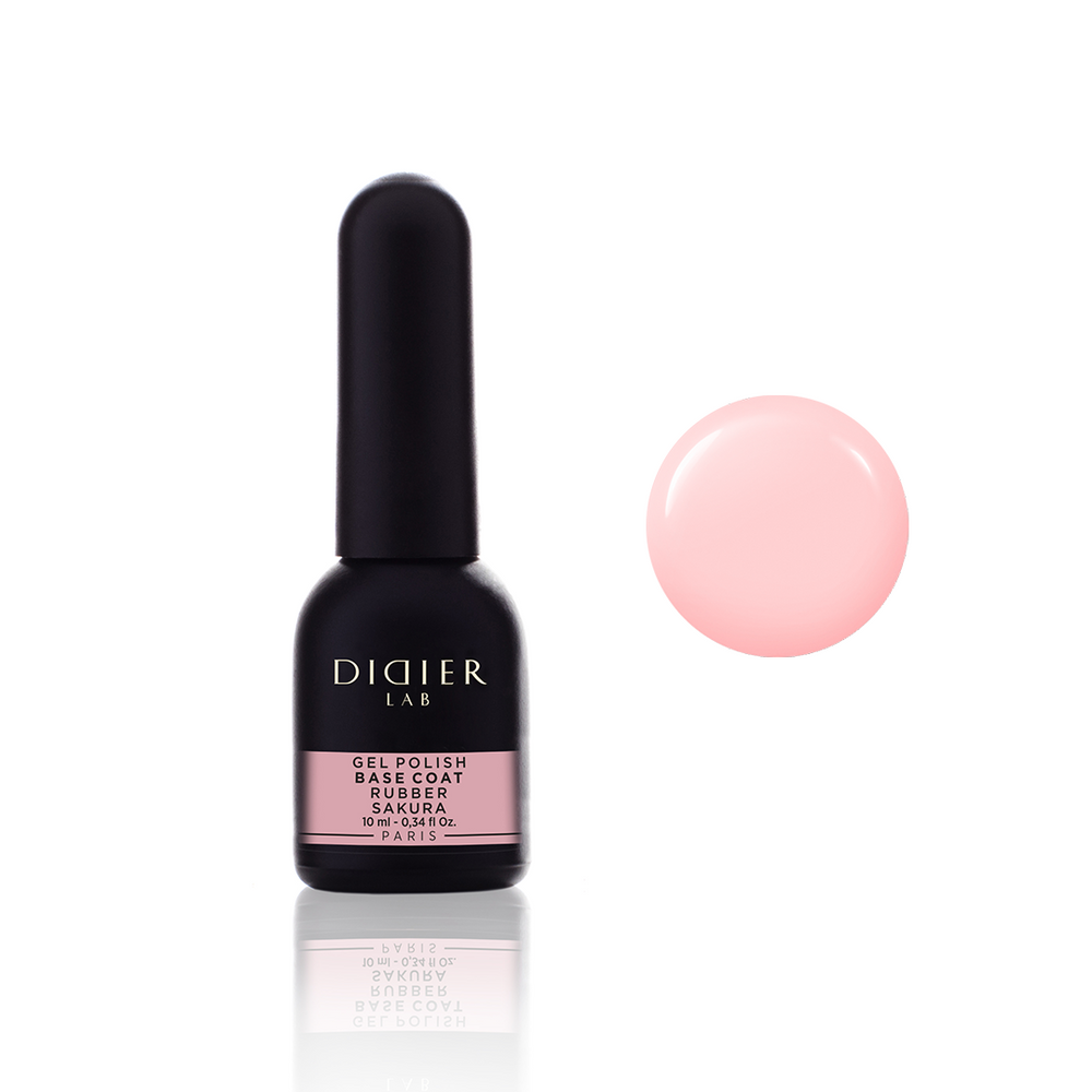 DIDIER LAB RUBBER BASE COAT - SAKURA