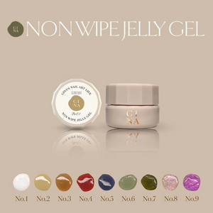 RUYIYA × GINA NON WIPE JELLY GEL 9PC SET