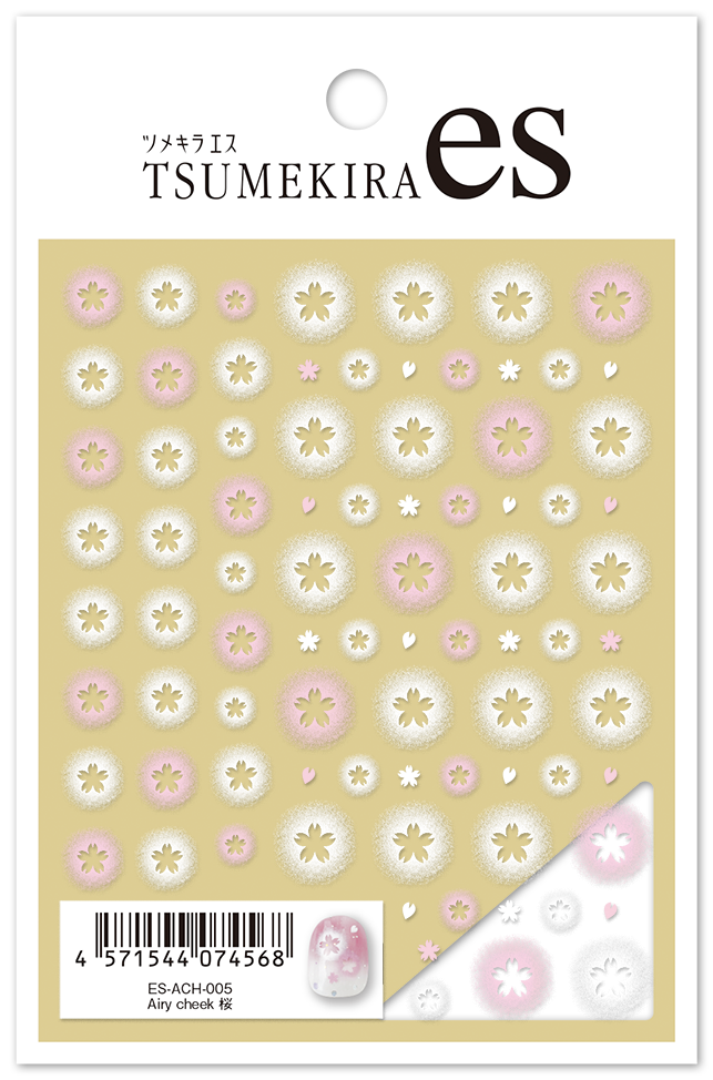 TSUMEKIRA 【ES】 AIRY CHEEK SAKURA | ES-ACH-005