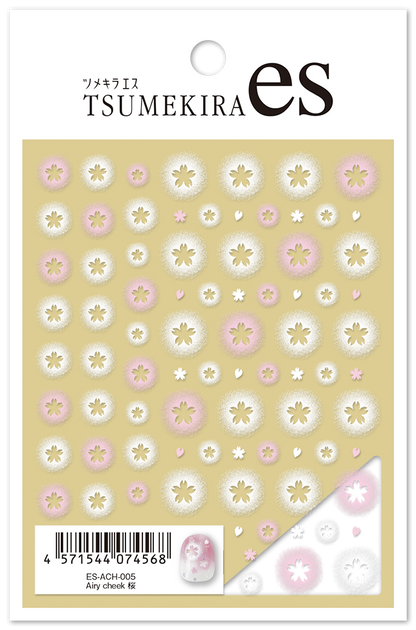 TSUMEKIRA 【ES】 AIRY CHEEK SAKURA | ES-ACH-005