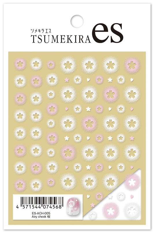 TSUMEKIRA 【ES】 AIRY CHEEK SAKURA | ES-ACH-005