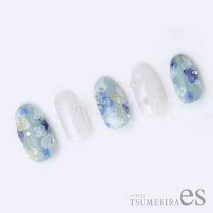 TSUMEKIRA 【ES】  HYDRANGEA WHITE | ES-AJI-004