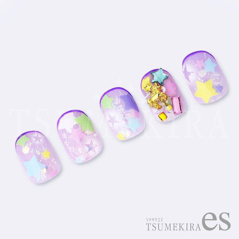 TSUMEKIRA 【ES】  PASTEL STAR | ES-STR-005