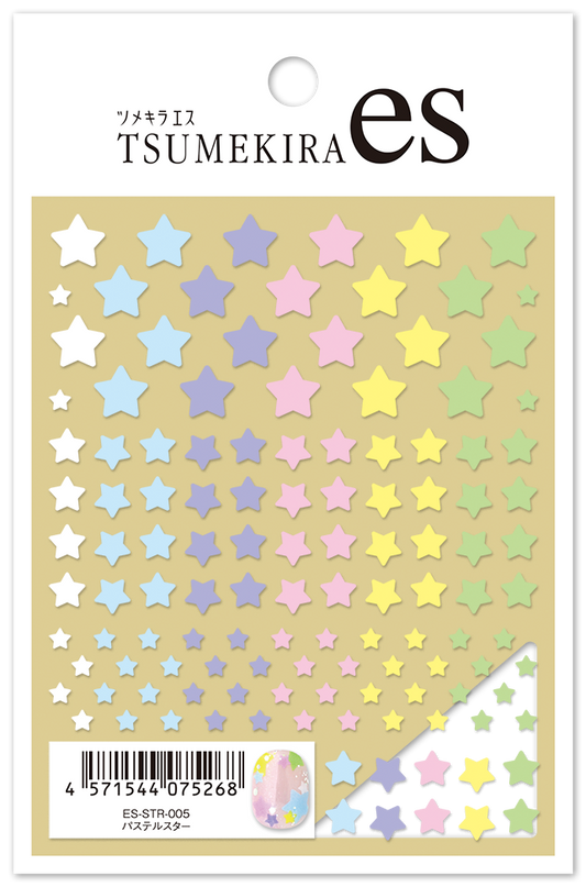TSUMEKIRA 【ES】  PASTEL STAR | ES-STR-005