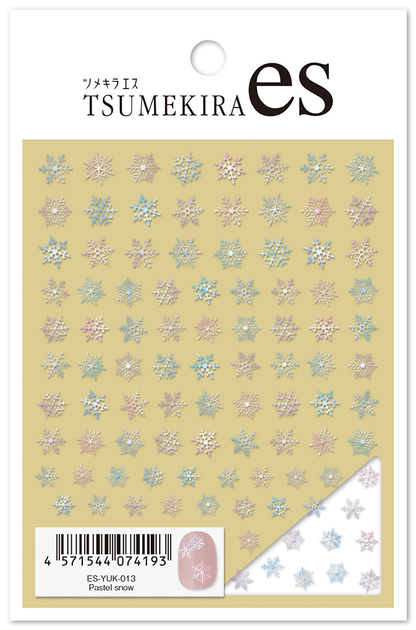 TSUMEKIRA 【ES】 PASTEL SNOW | ES-YUK-013