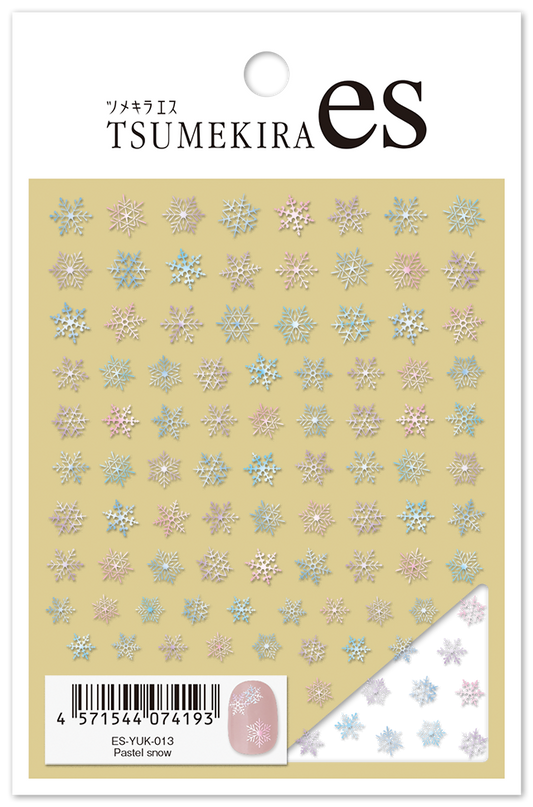 TSUMEKIRA 【ES】 PASTEL SNOW | ES-YUK-013