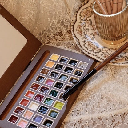 RUYIYA × GINA ANTIQUE WATERCOLOR PALETTE