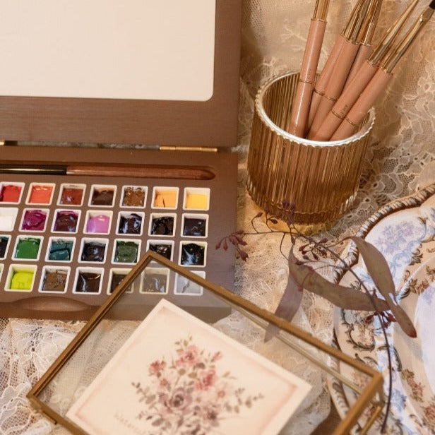 RUYIYA × GINA ANTIQUE WATERCOLOR PALETTE