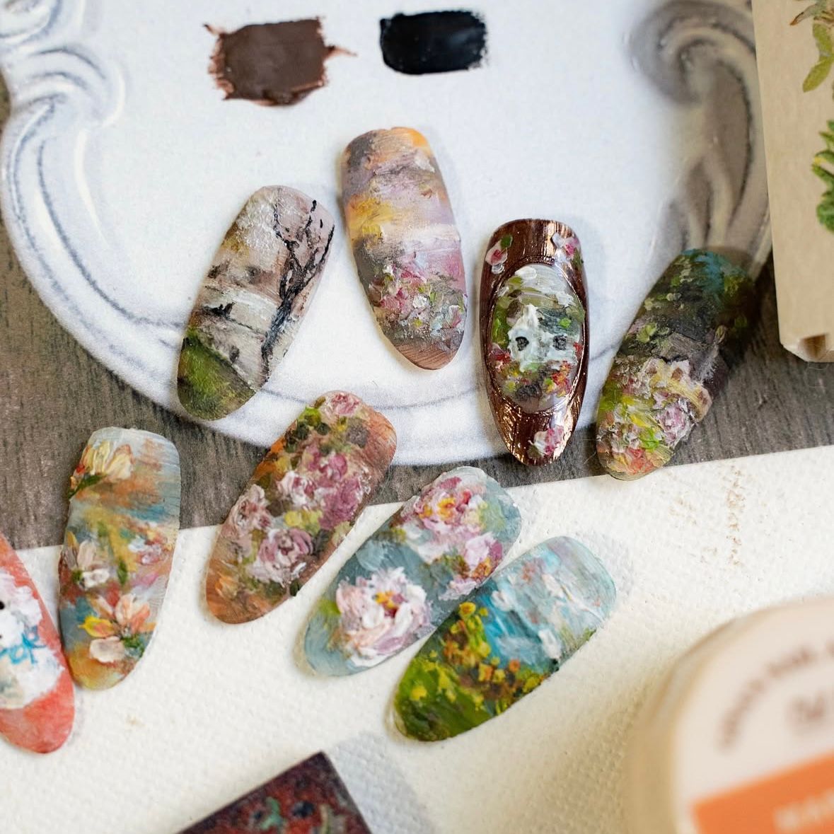 RUYIYA × GINA OIL COLOR GEL SET