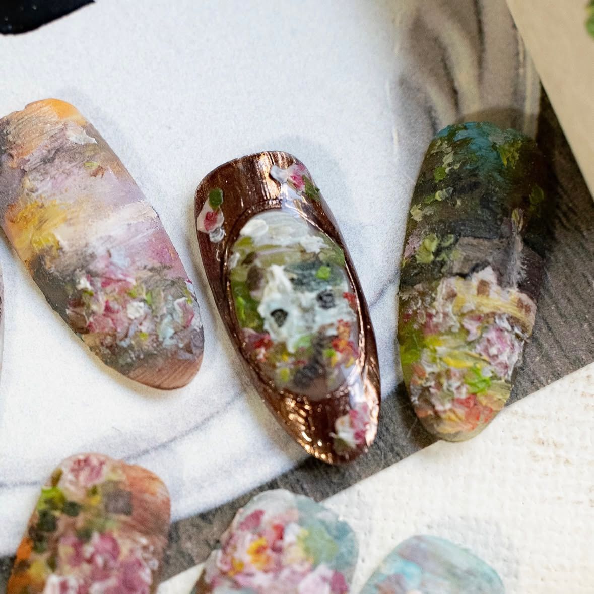 RUYIYA × GINA OIL COLOR GEL SET