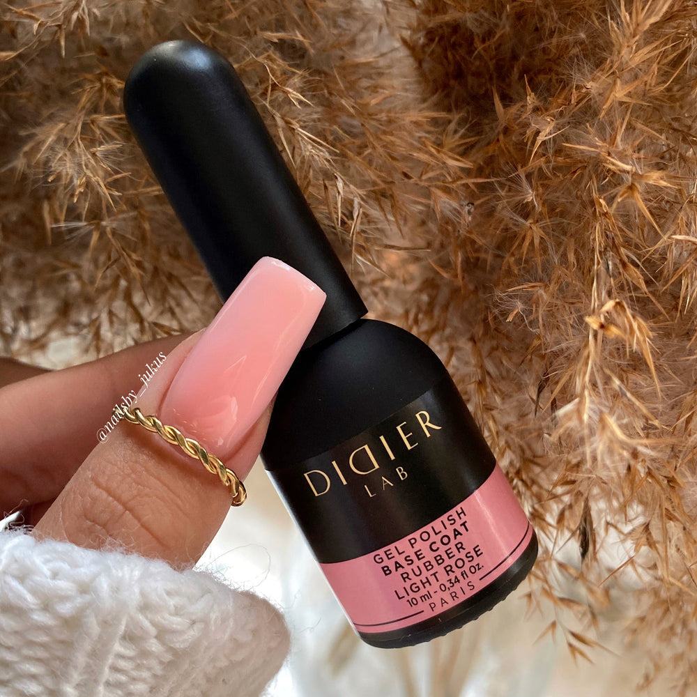 DIDIER LAB RUBBER BASE COAT - LIGHT ROSE