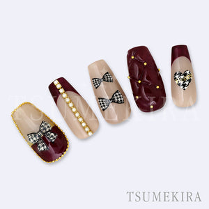 TSUMEKIRA HOUNDSTOOTH PARTS MONO | NN-CDR-003