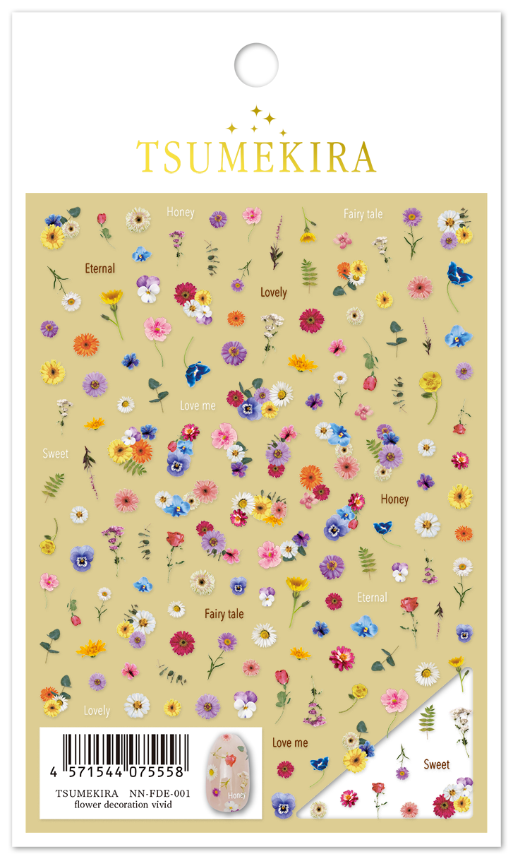TSUMEKIRA FLOWER DECORATION VIVID | NN-FDE-001