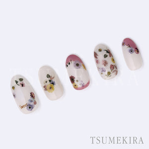 TSUMEKIRA FLOWER DECORATION DARK | NN-FDE-002