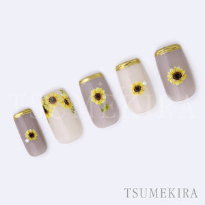 TSUMEKIRA AMI FUKUOKA × SUNFLOWER PETIT | NN-FKO-001