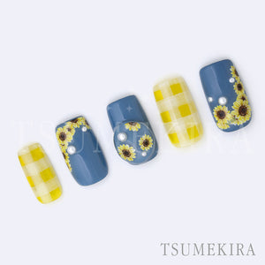 TSUMEKIRA AMI FUKUOKA × SUNFLOWER PETIT | NN-FKO-001