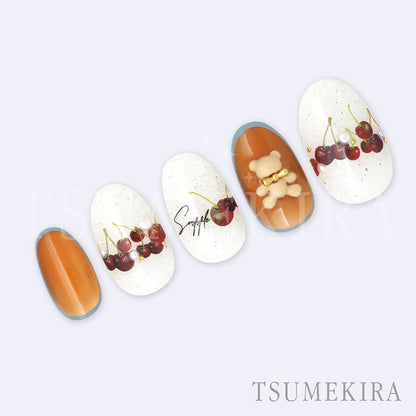 TSUMEKIRA AMI FUKUOKA × DARK CHERRY | NN-FKO-003