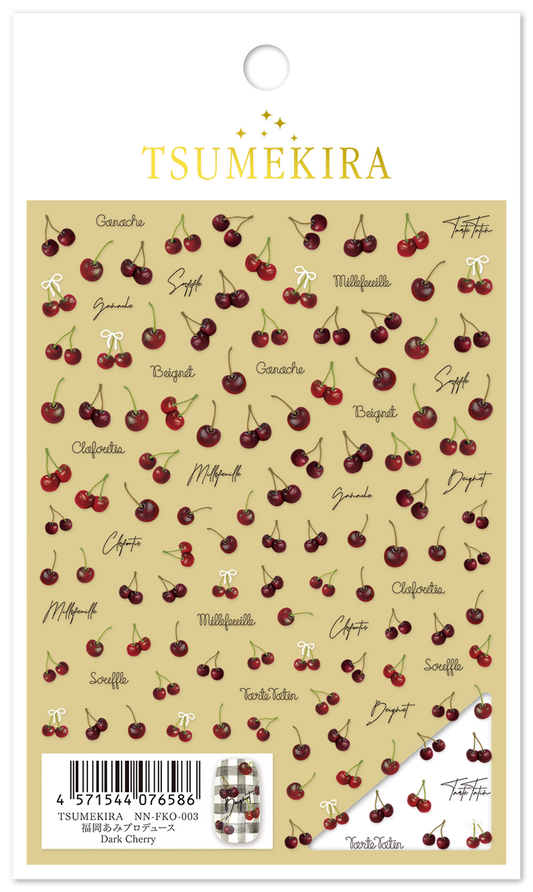 TSUMEKIRA AMI FUKUOKA × DARK CHERRY | NN-FKO-003