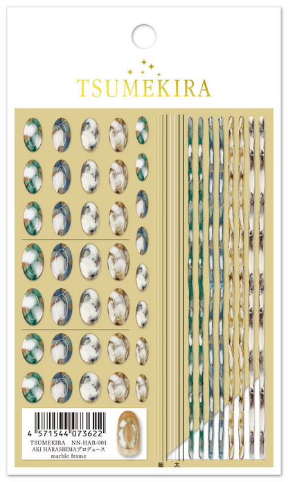 TSUMEKIRA AKI HARASHIMA × MARBLE FRAME | NN-HAR-001