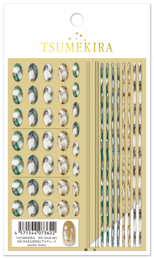 TSUMEKIRA AKI HARASHIMA × MARBLE FRAME | NN-HAR-001