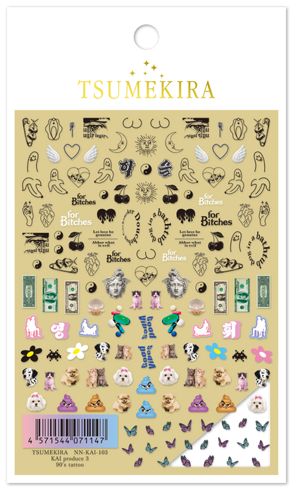 TSUMEKIRA KAI × 90'S TATTOO | NN-KAI-103